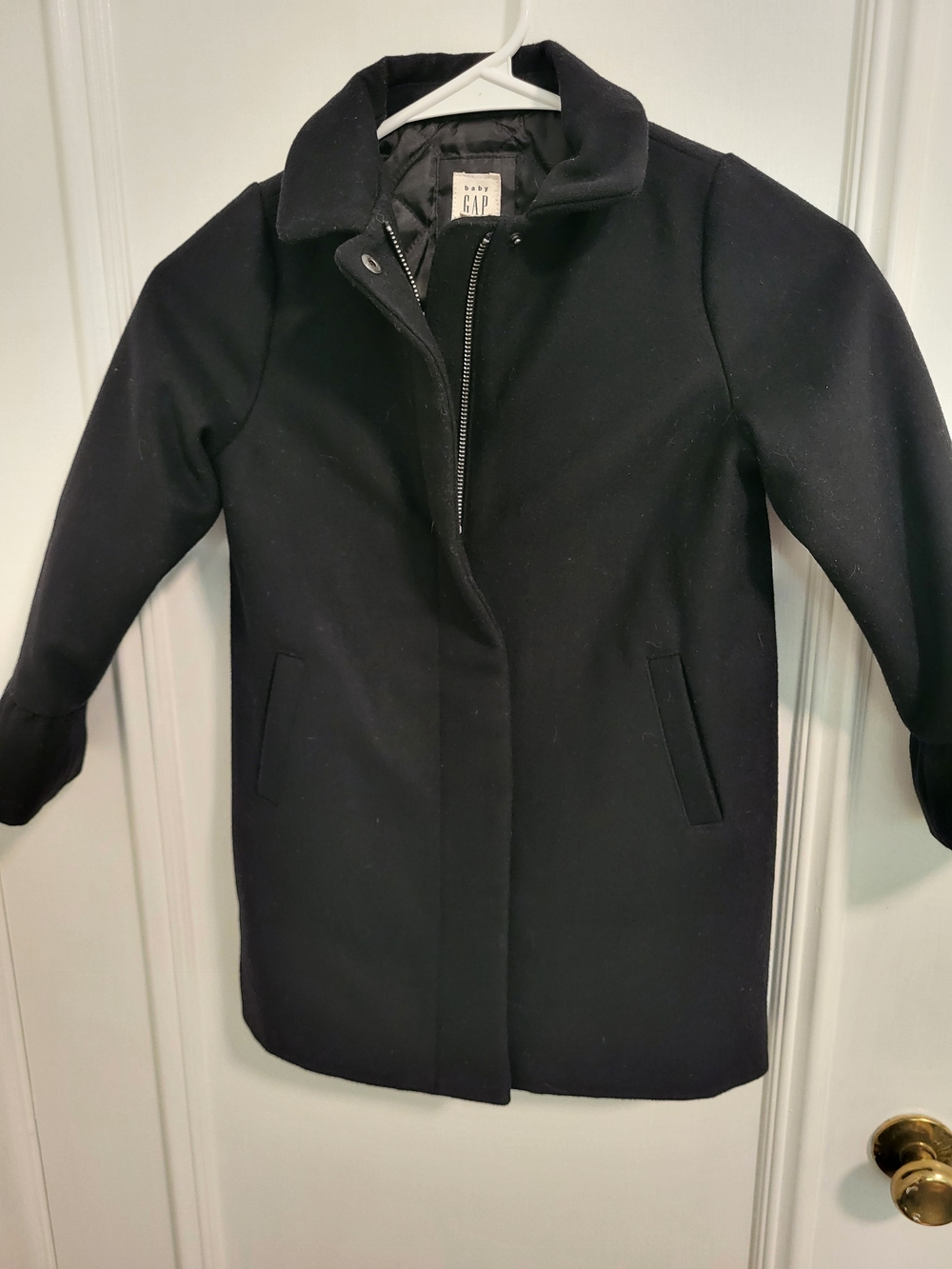 Gap Toddler's Black Wool-Blend Coat